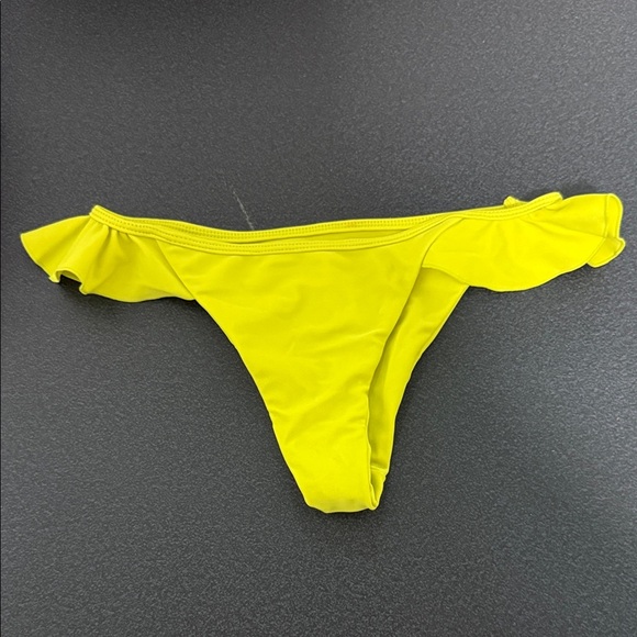 Tori Praver Swimwear Vibrant Yellow Bikini Bottom - Picture 1 of 2